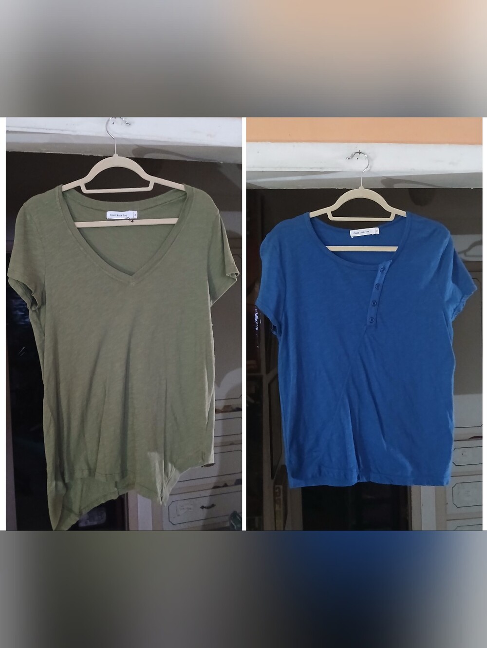 Good Luck Tee Anthropologie Bundle Women Med